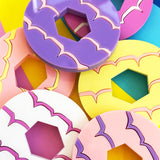 Party ring brooches