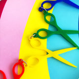 Lasercut acrylic scissors necklace