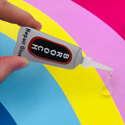 Perspex acrylic Brooch repair glue E6000