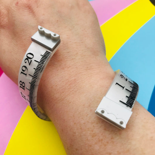 Measuring tape bracelet sale
