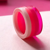 Pastel Rainbow Acrylic Ring