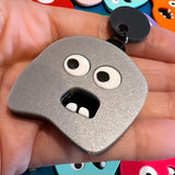 shimmer rock monster earring