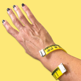 curved tape measure bracelet