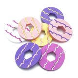Biscuit acrylic brooch selection